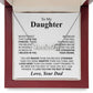 Daughter - Never forget that...