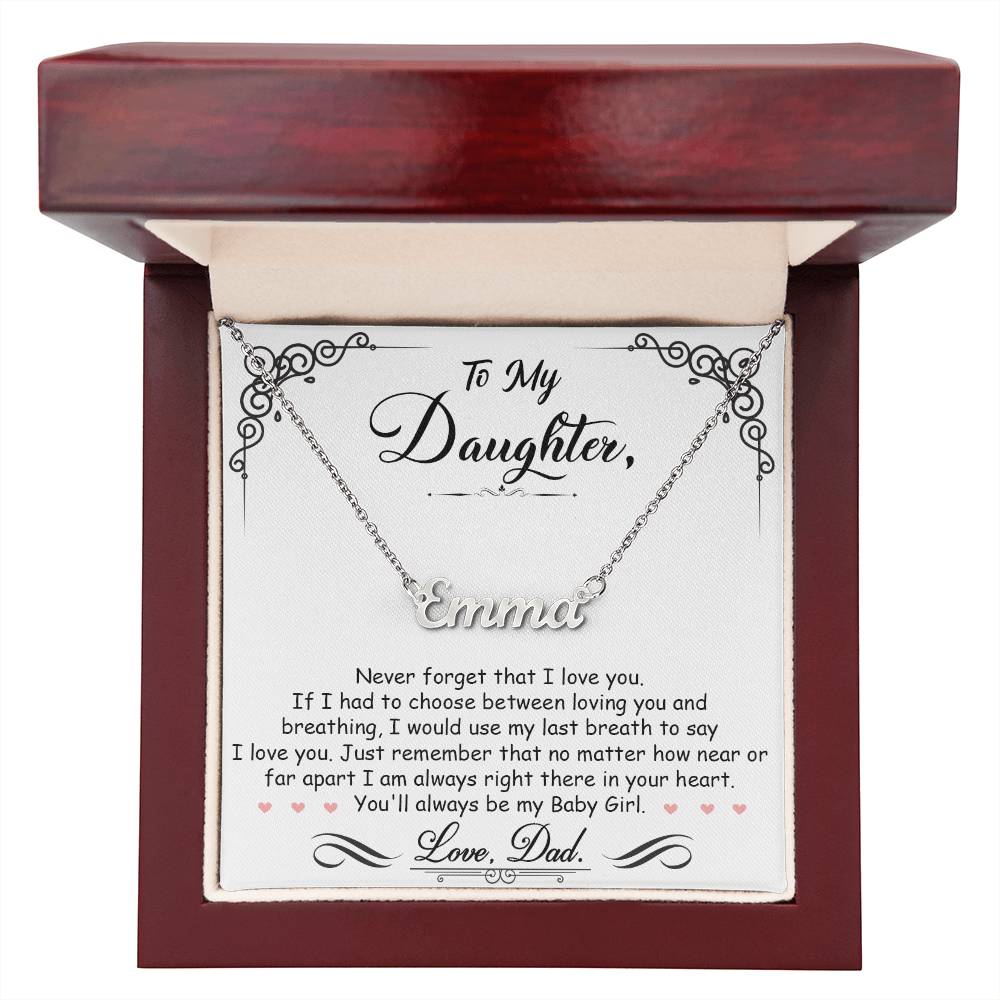 to-my daughte my-baby girl -
