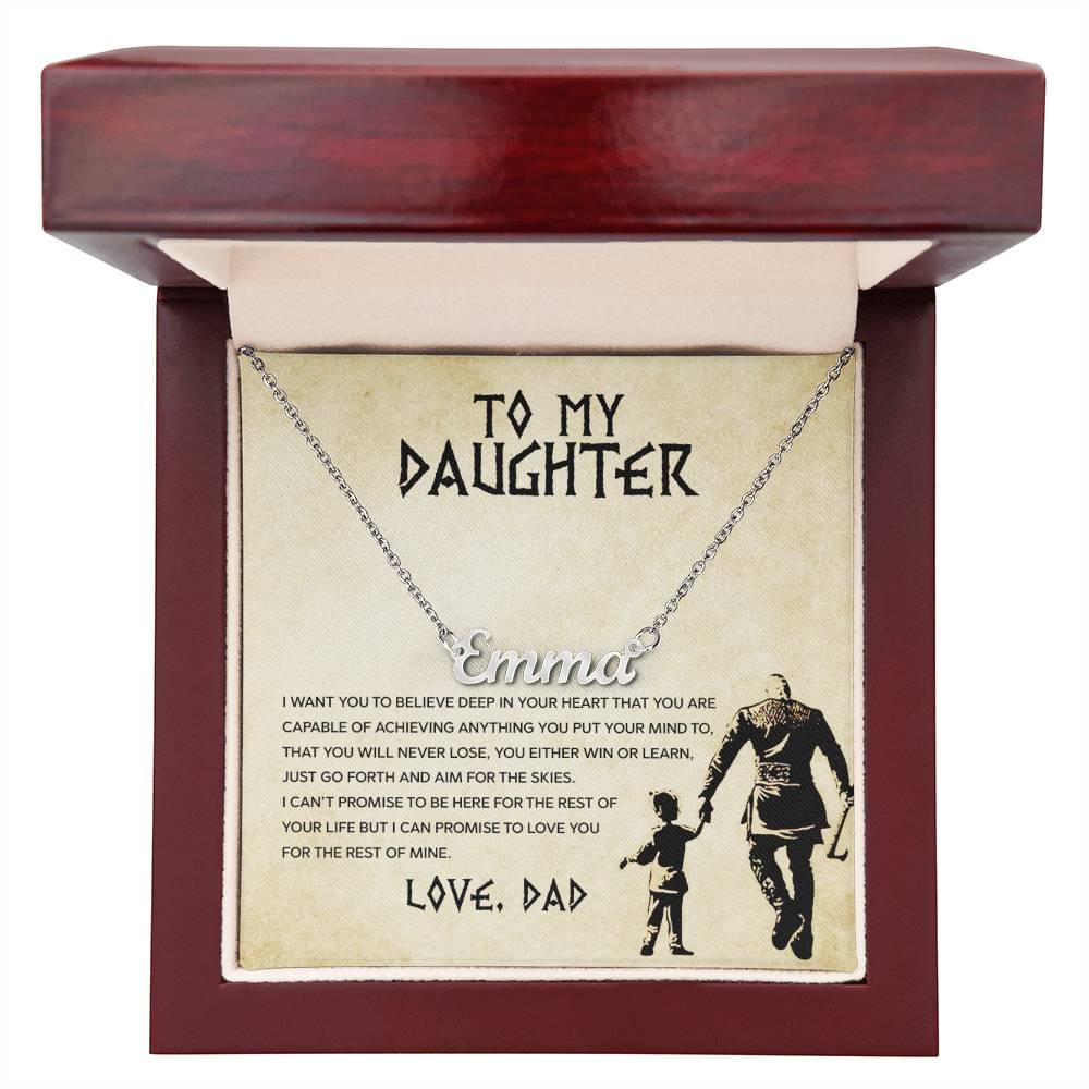 daughter-- aim for the skies