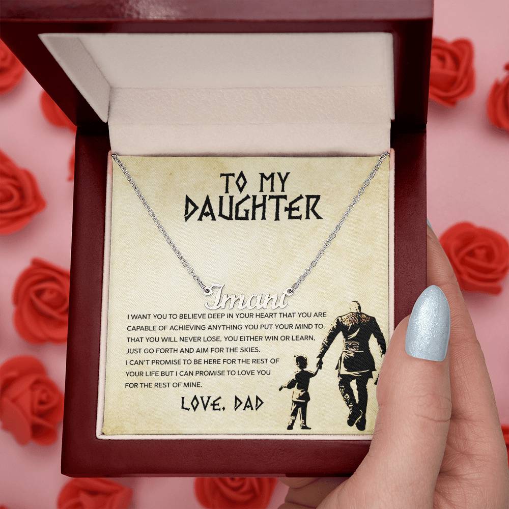 daughter-- aim for the skies