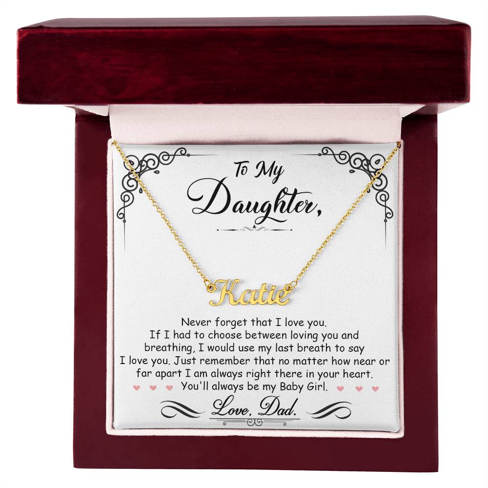 to-my daughte my-baby girl -