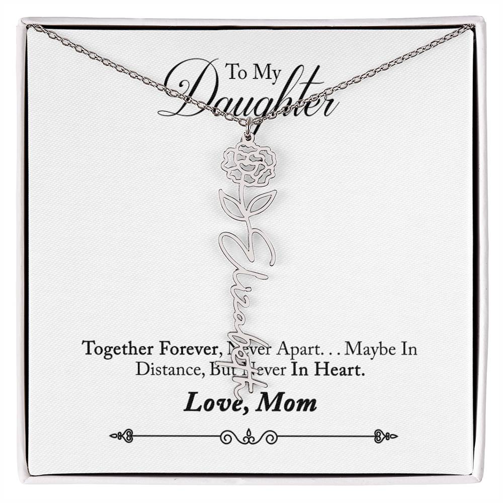To My Beautiful Daughter From Mom &  dad