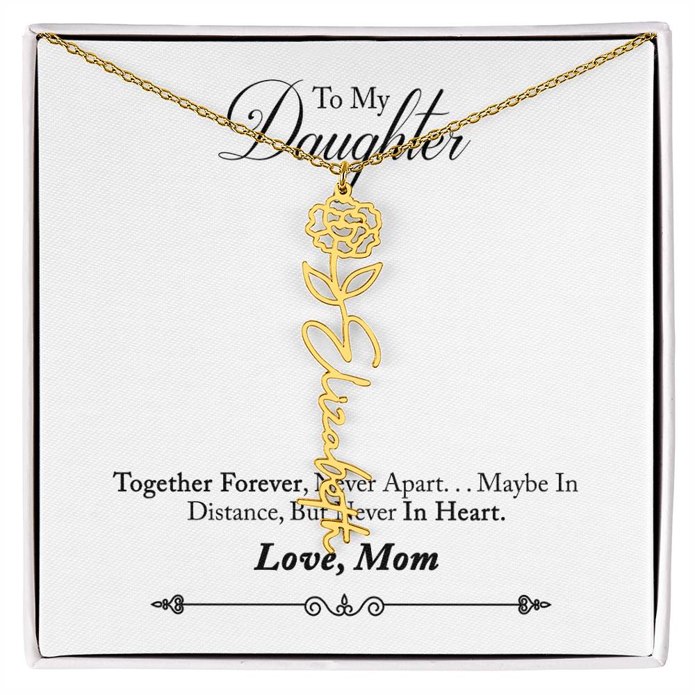 To My Beautiful Daughter From Mom &  dad