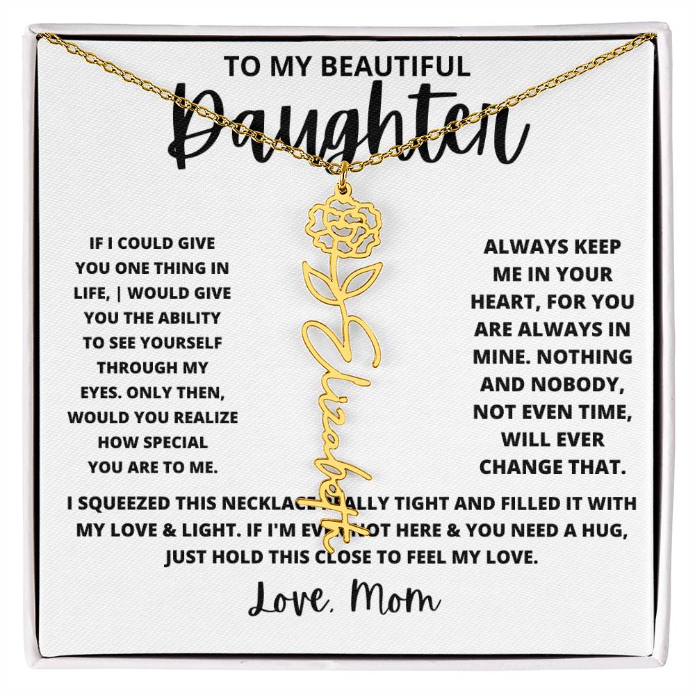 19To My Beautiful  Daughter