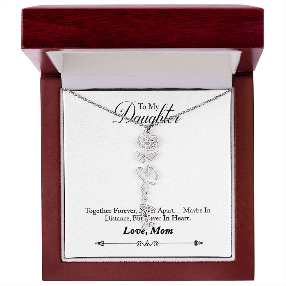 To My Beautiful Daughter From Mom &  dad