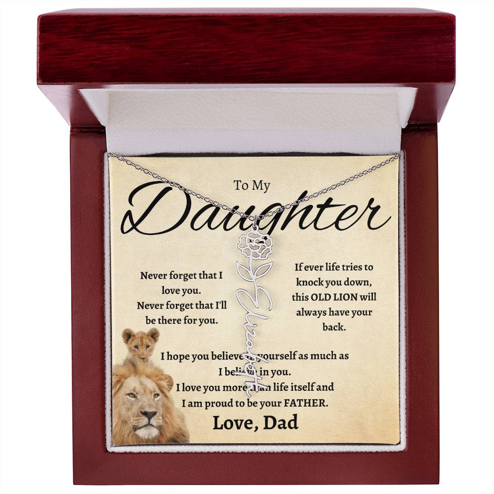 To My Beautiful Daughter From love  dad