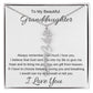 To My Beautiful Daughter Love You