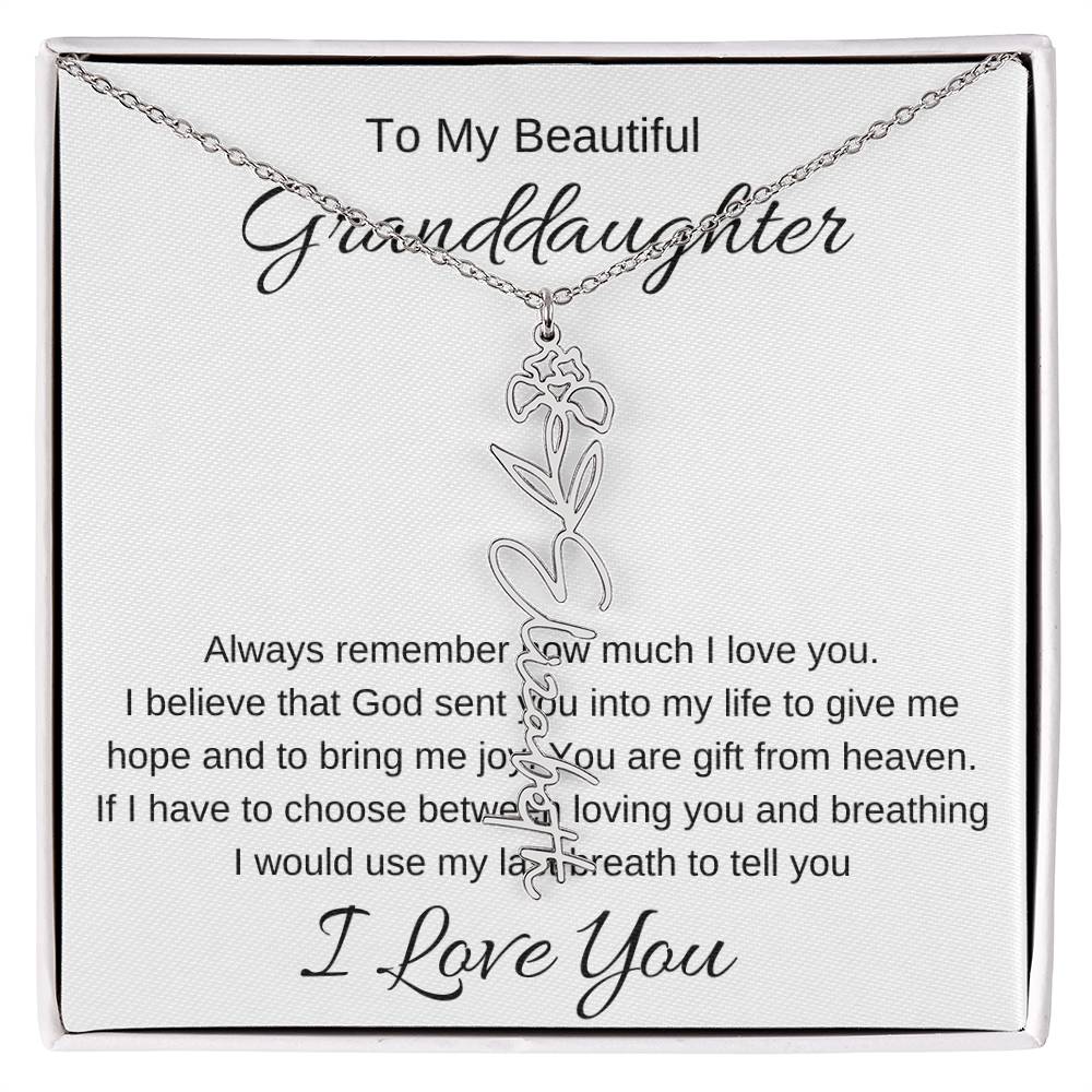 To My Beautiful Daughter Love You