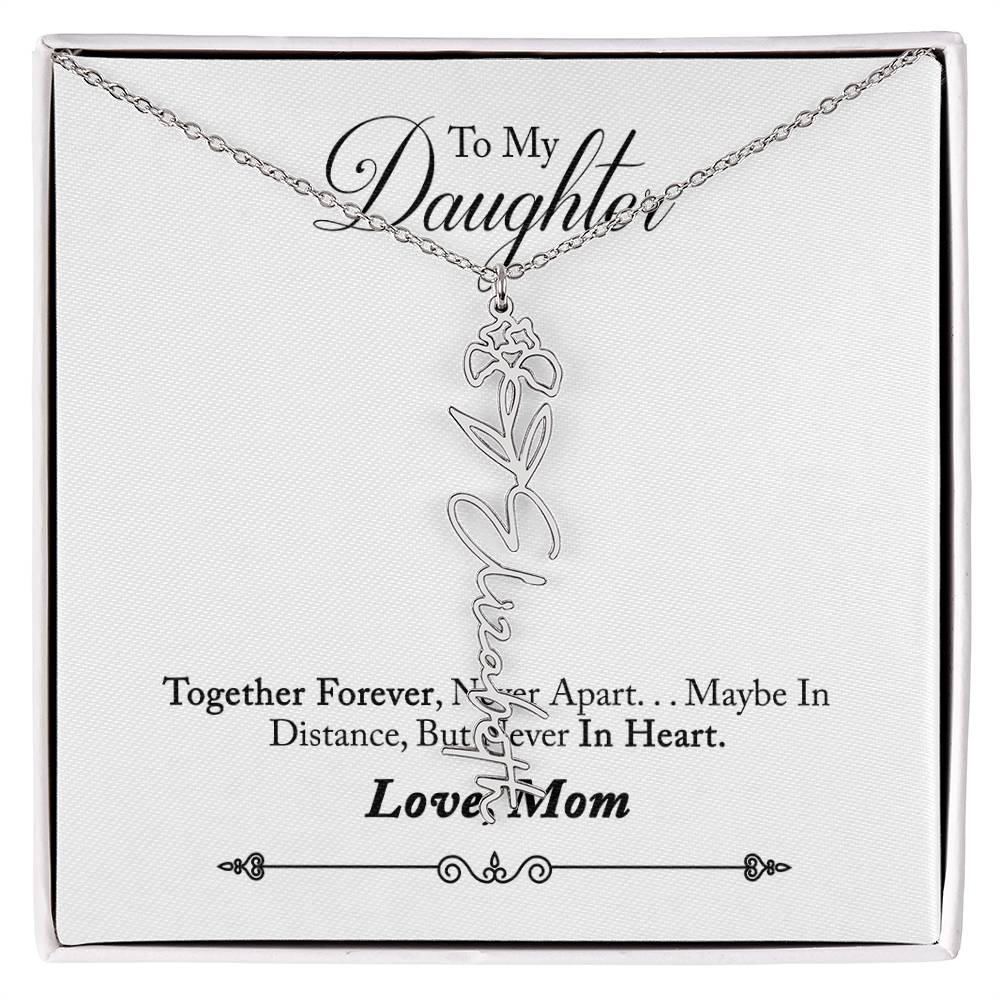 To My Beautiful Daughter From Mom &  dad
