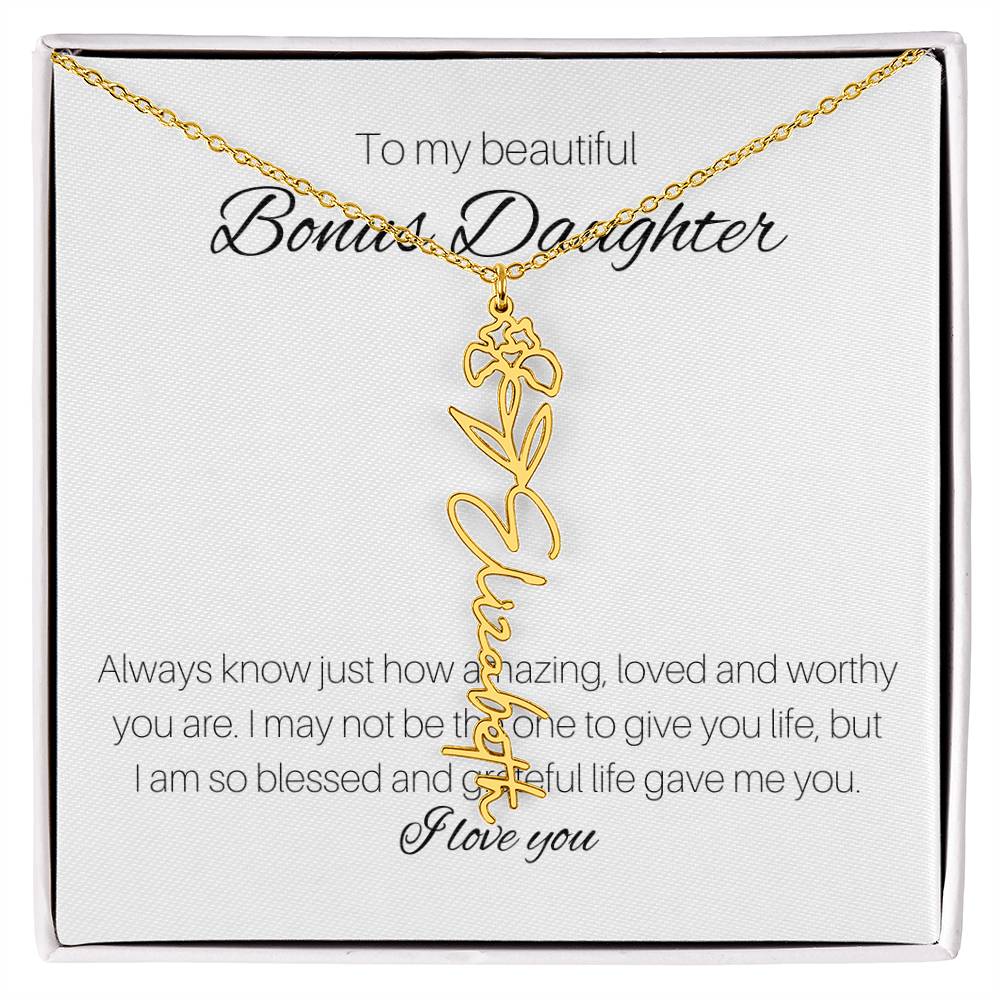 To My Beautiful Bones Daughter