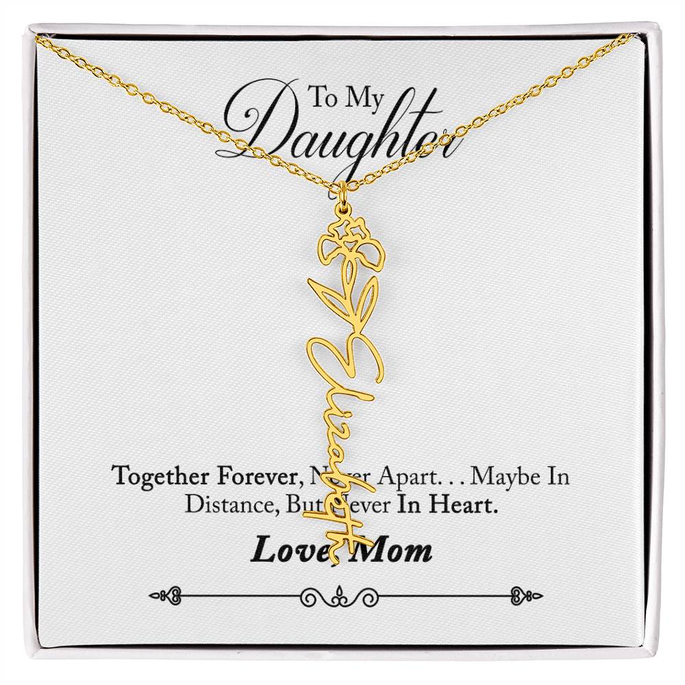 To My Beautiful Daughter From Mom &  dad