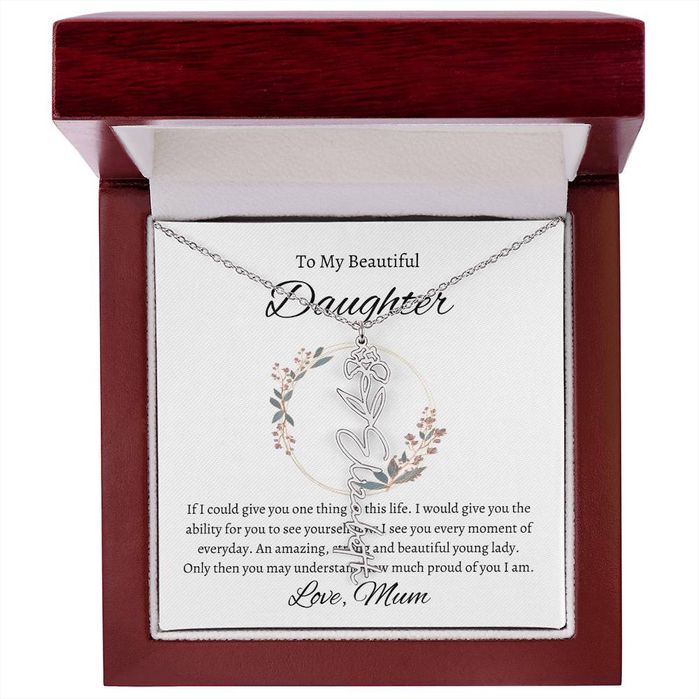2To My Beautiful Daughter From Mom