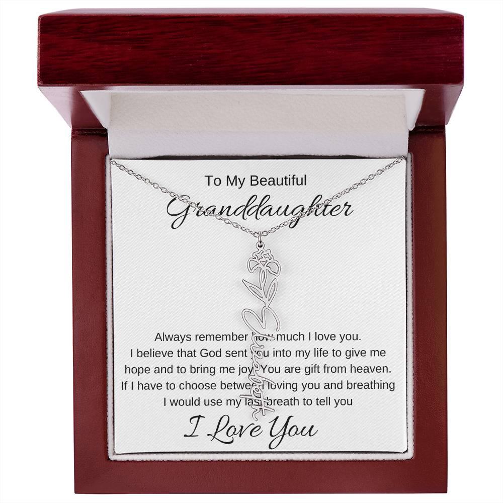 To My Beautiful Daughter Love You