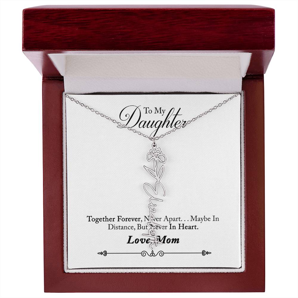 To My Beautiful Daughter From Mom &  dad