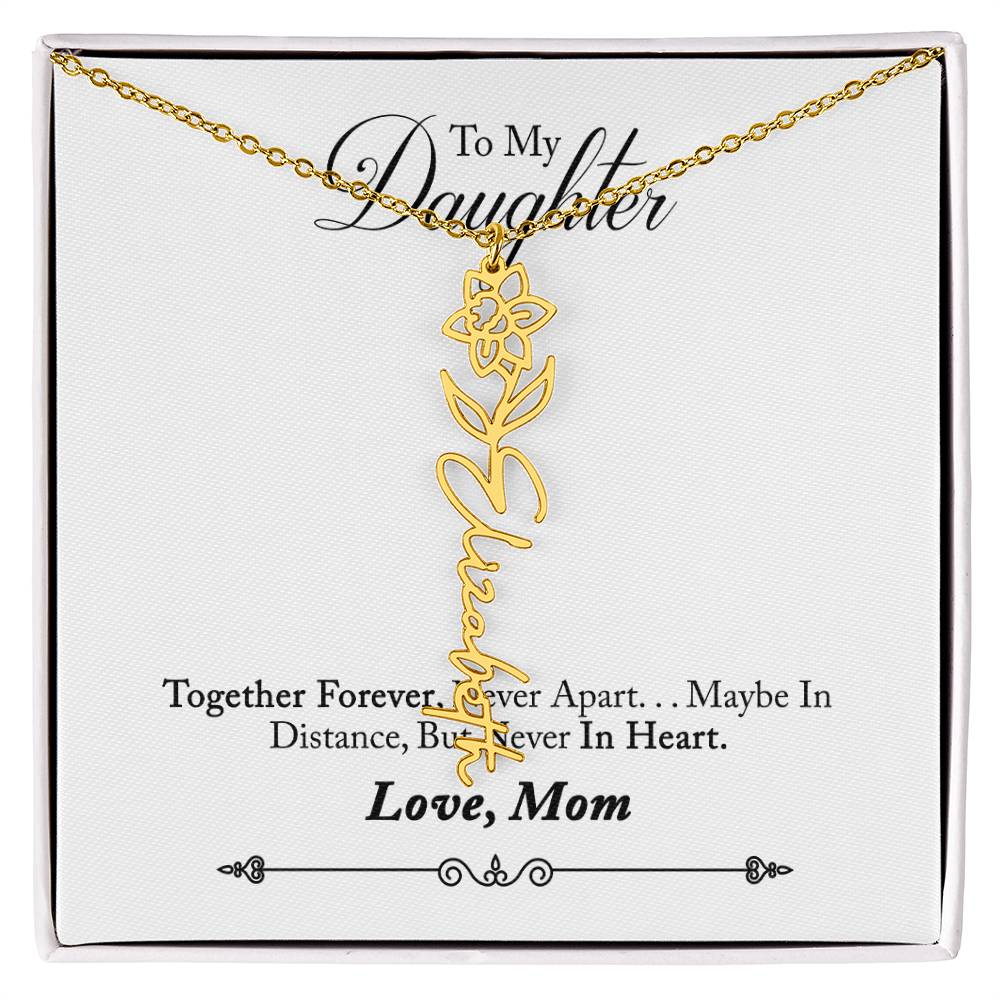 To My Beautiful Daughter From Mom &  dad