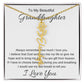 To My Beautiful Daughter Love You