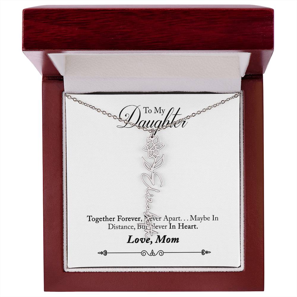To My Beautiful Daughter From Mom &  dad