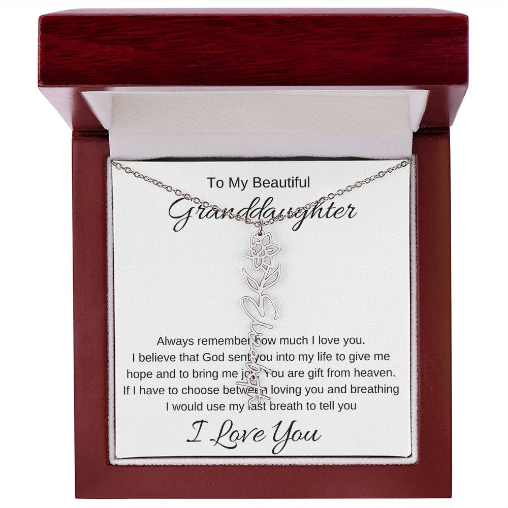 To My Beautiful Daughter Love You