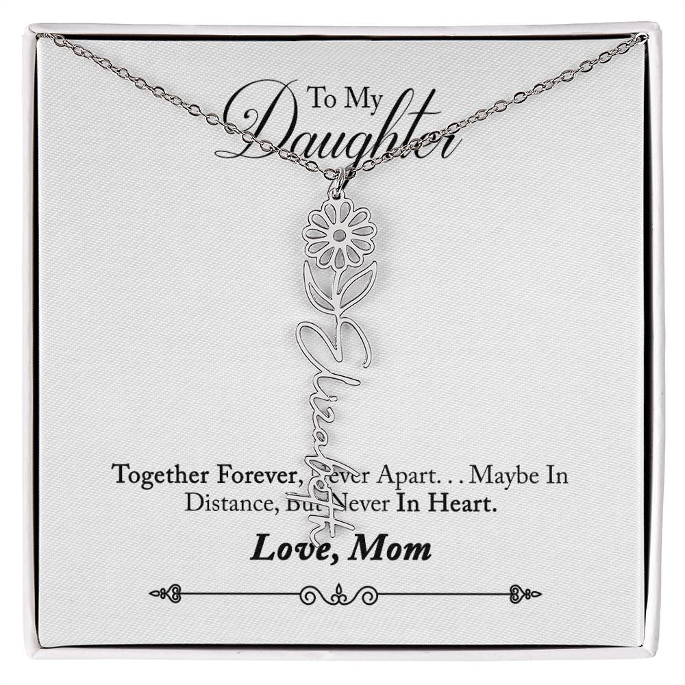 To My Beautiful Daughter From Mom &  dad
