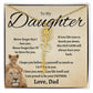 To My Beautiful Daughter From love  dad