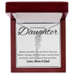 To My Beautiful Daughter From Mom &  dad