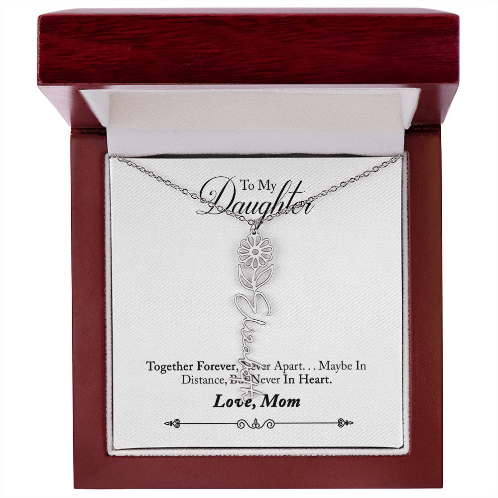 To My Beautiful Daughter From Mom &  dad