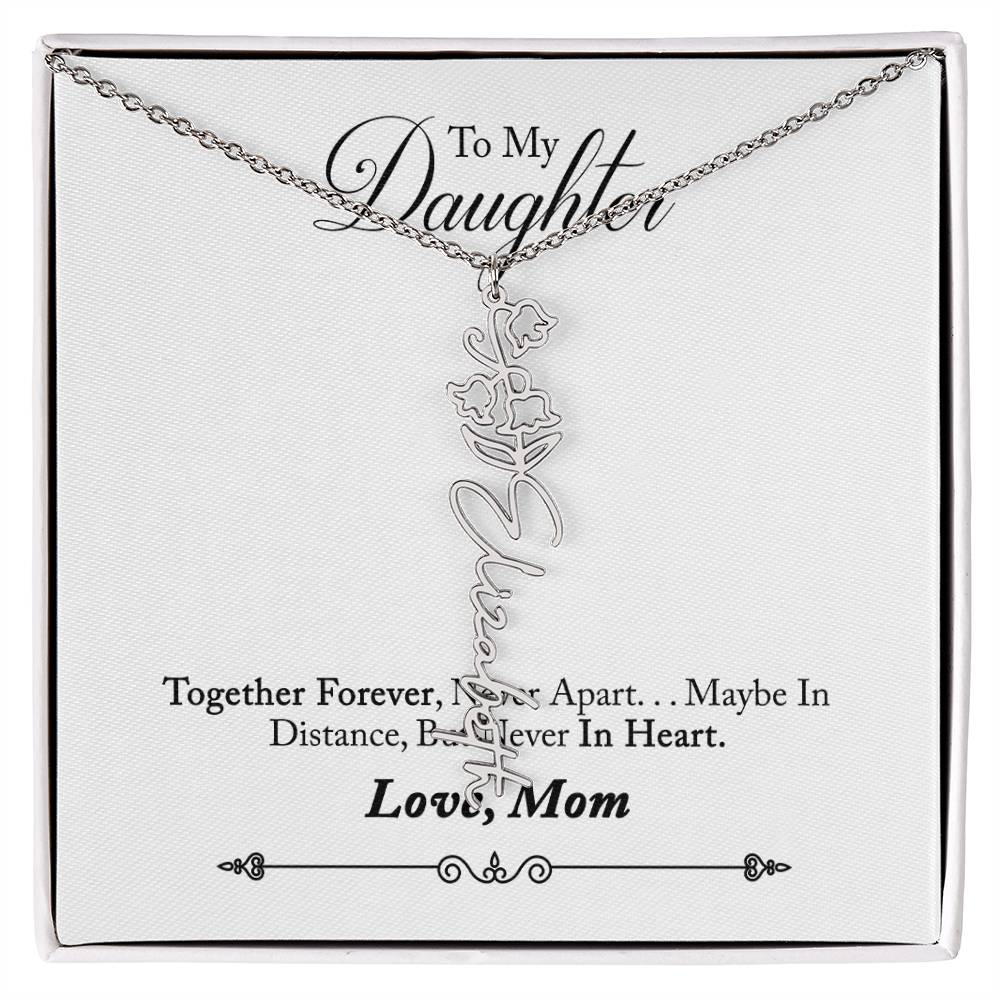 To My Beautiful Daughter From Mom &  dad