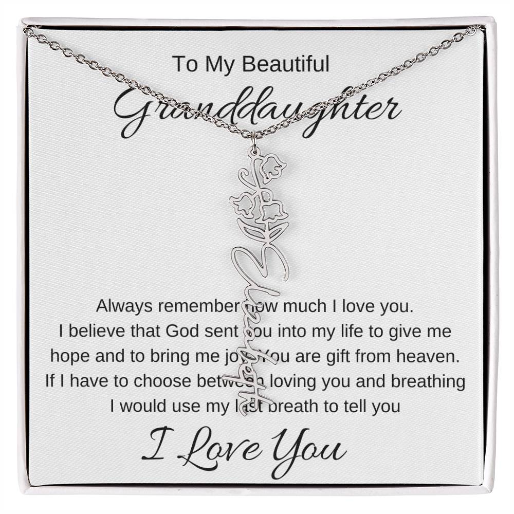 To My Beautiful Daughter Love You