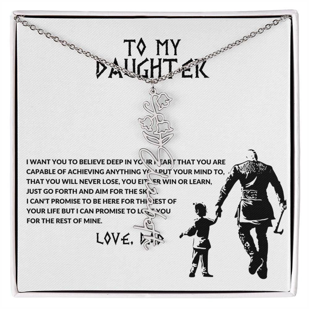 21To My Beautiful Daughter From  dad