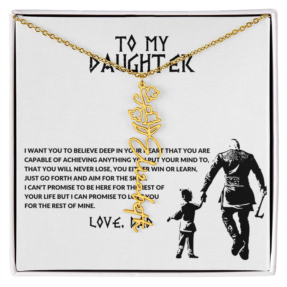21To My Beautiful Daughter From  dad