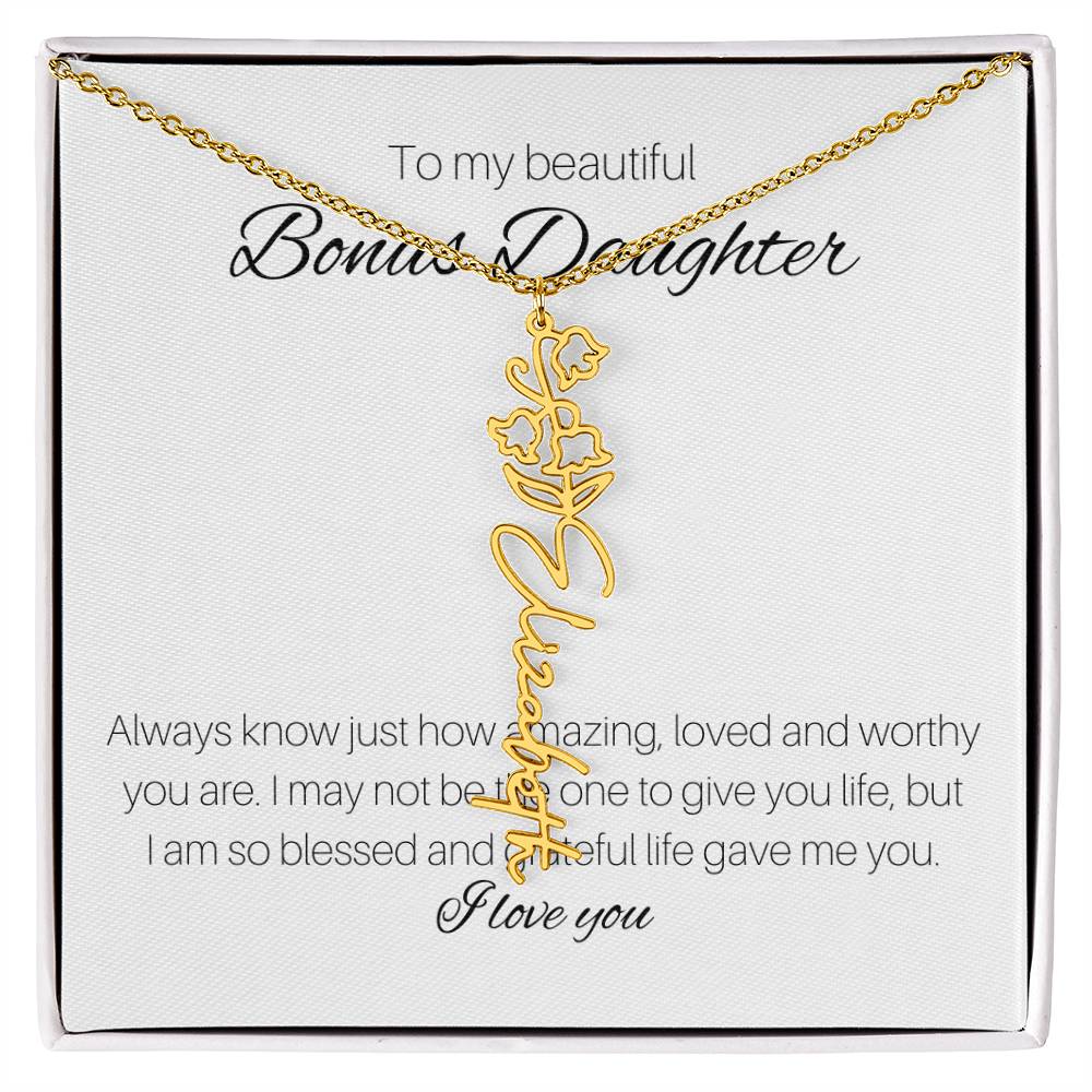 To My Beautiful Bones Daughter