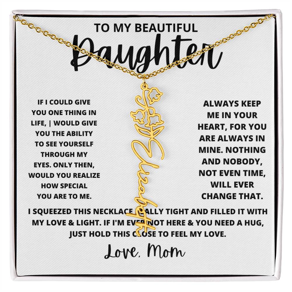 19To My Beautiful  Daughter