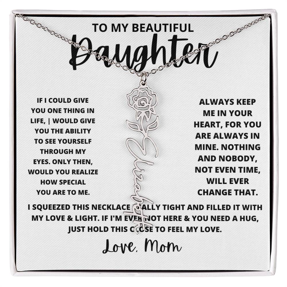 19To My Beautiful  Daughter