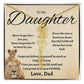 To My Beautiful Daughter From love  dad