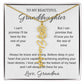 To My Beautiful Granddaughter