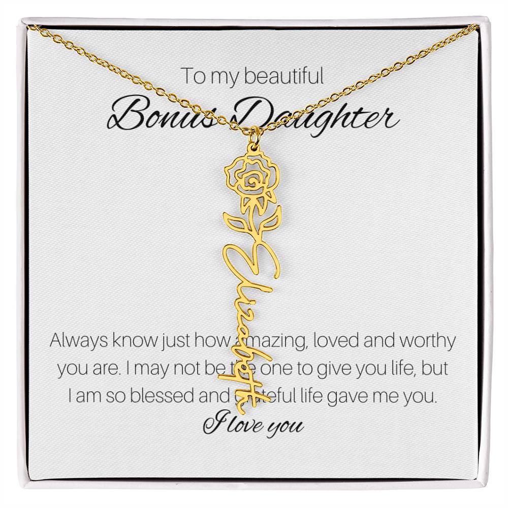 To My Beautiful Bones Daughter