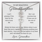 To My Beautiful Granddaughter