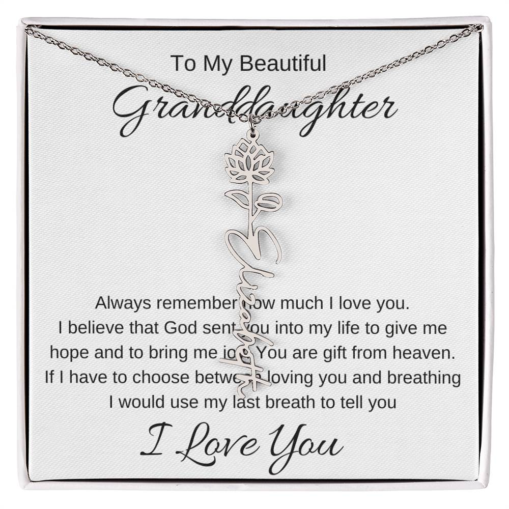 To My Beautiful Daughter Love You