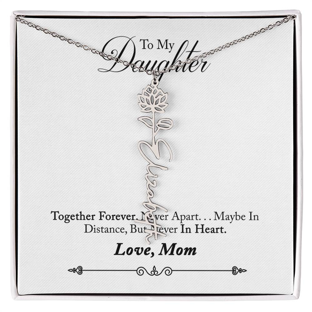 To My Beautiful Daughter From Mom &  dad
