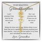 To My Beautiful Granddaughter