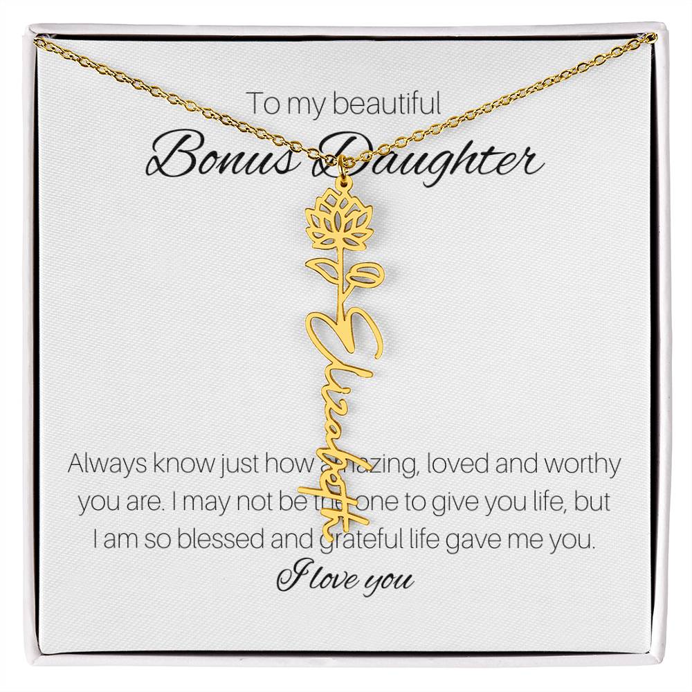 To My Beautiful Bones Daughter