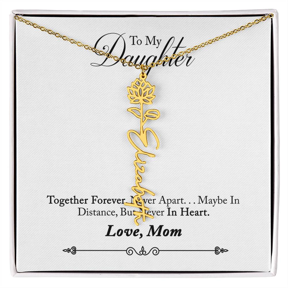 To My Beautiful Daughter From Mom &  dad
