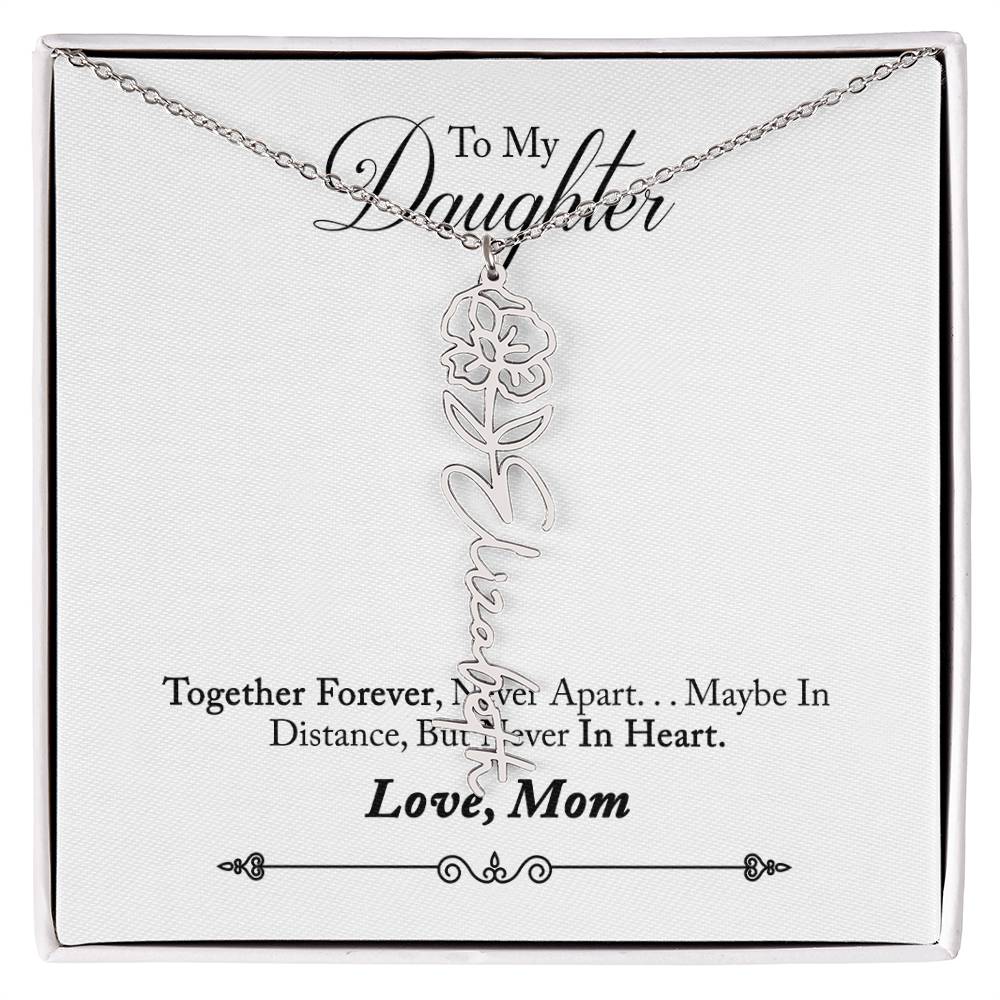 To My Beautiful Daughter From Mom &  dad