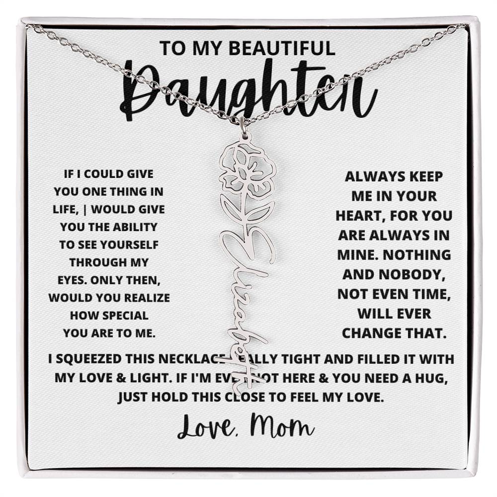 19To My Beautiful  Daughter