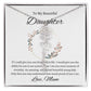 2To My Beautiful Daughter From Mom
