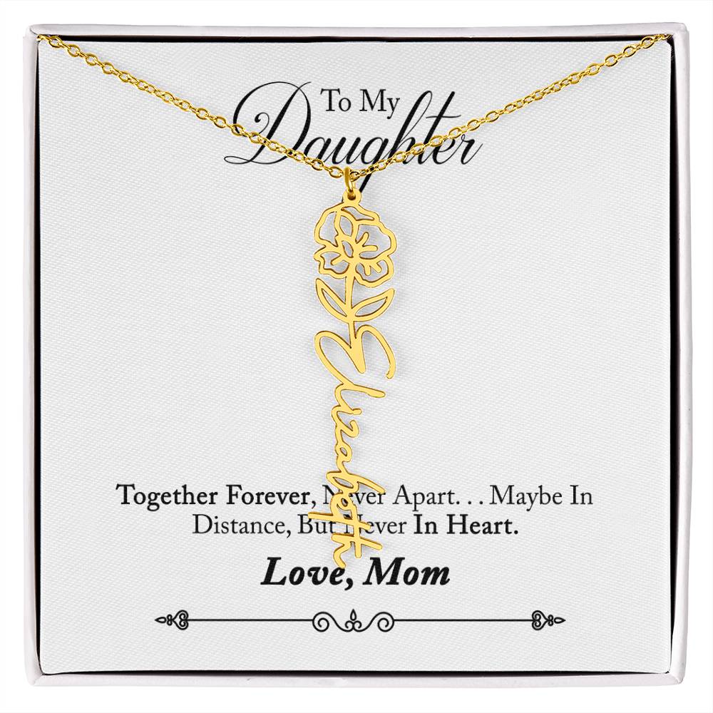 To My Beautiful Daughter From Mom &  dad