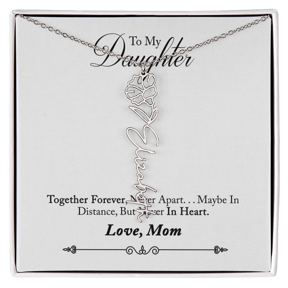 To My Beautiful Daughter From Mom &  dad