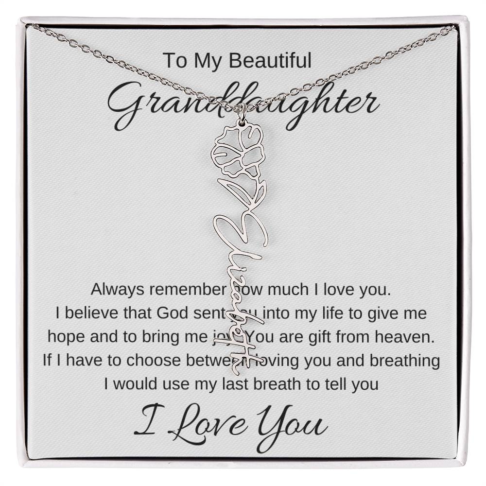 To My Beautiful Daughter Love You