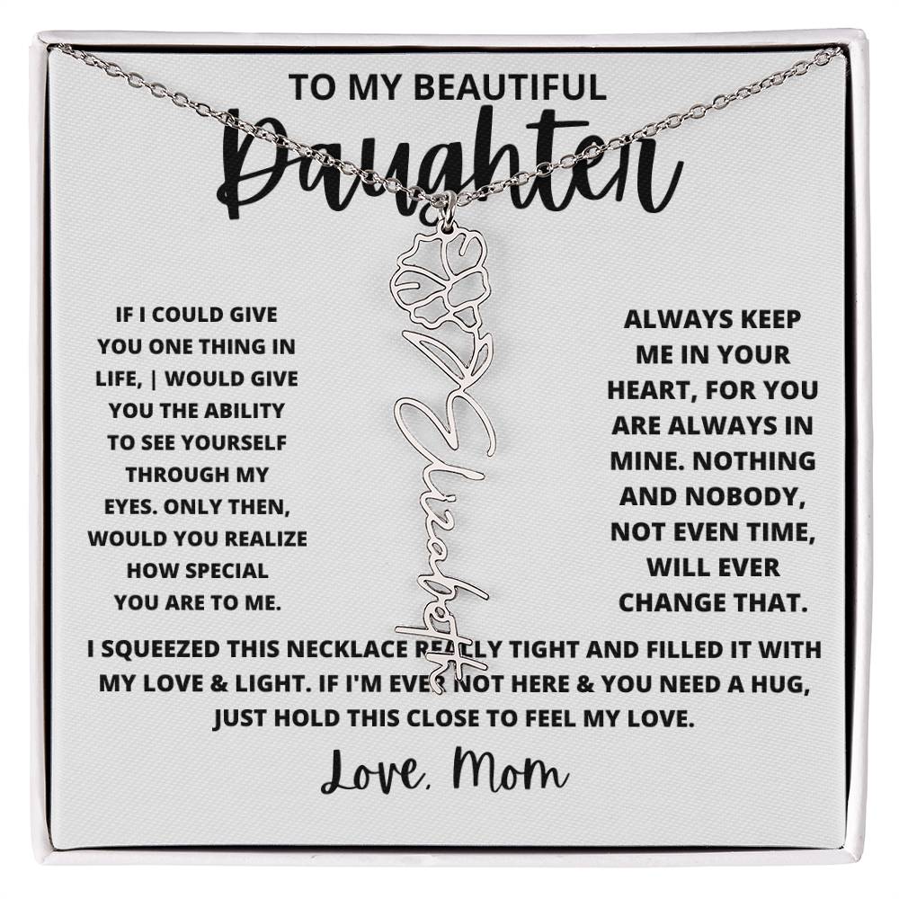 19To My Beautiful  Daughter