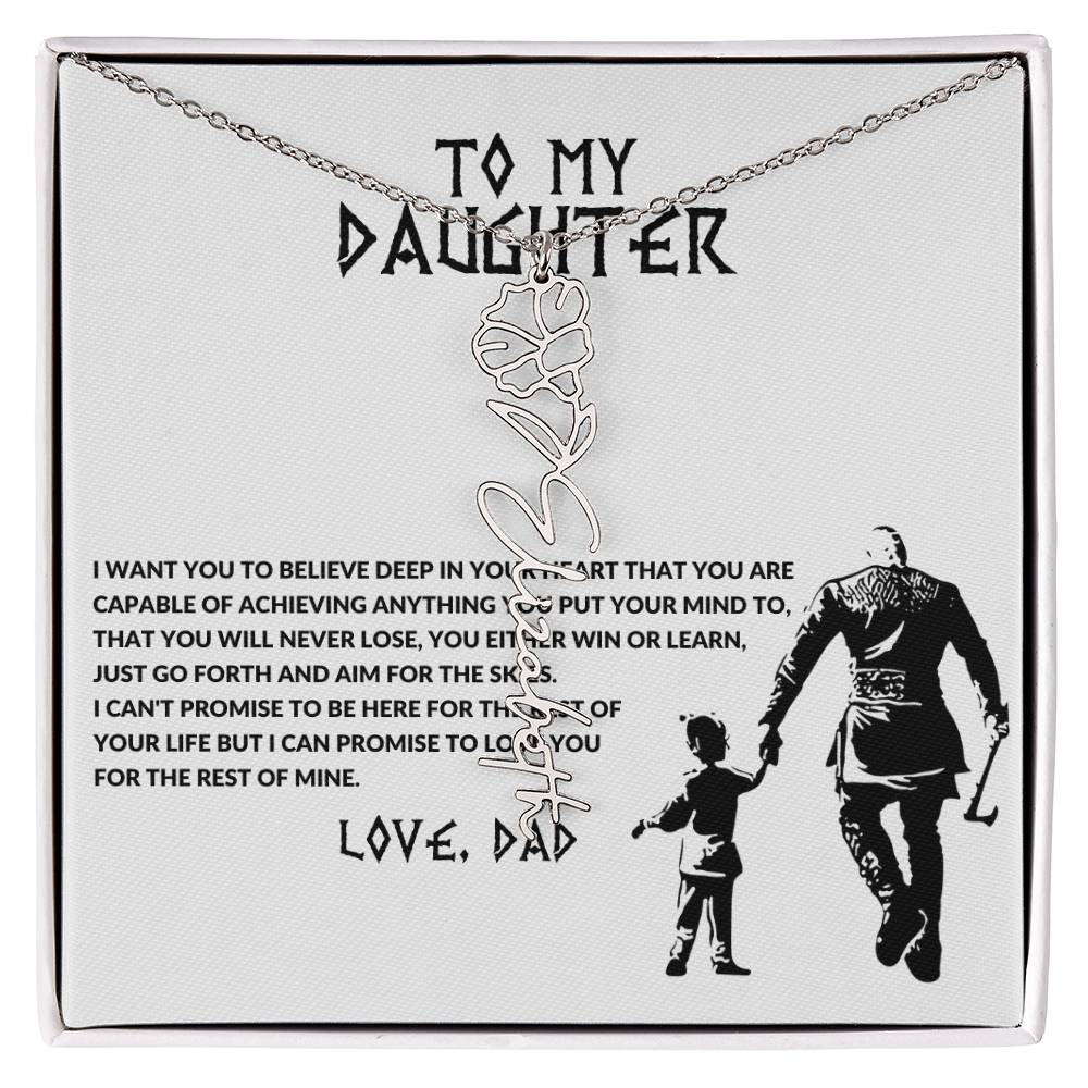 21To My Beautiful Daughter From  dad